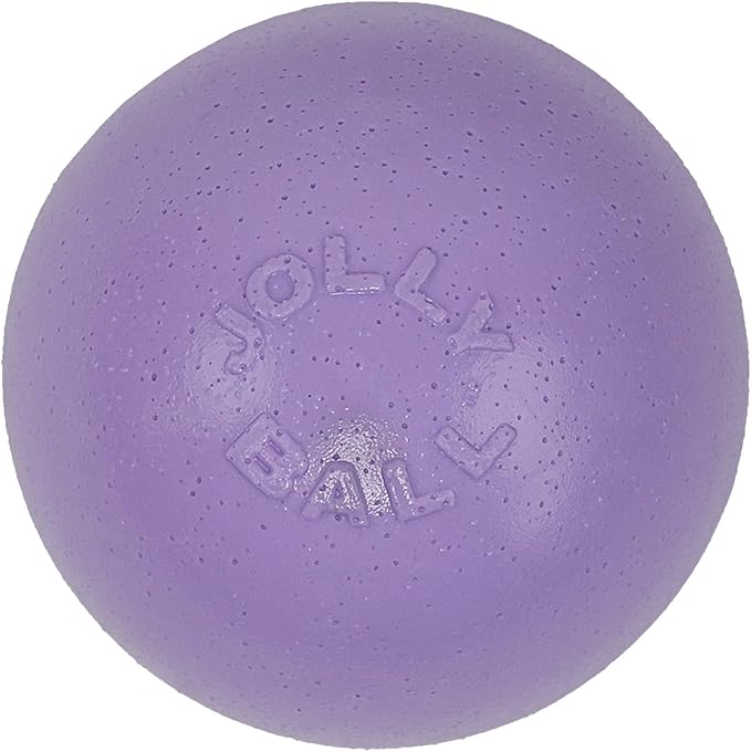 Jolly Pets Bounce-n-Play Dog Toy Ball, 4.5 Inches/Small, Light Purple by JollyPets
