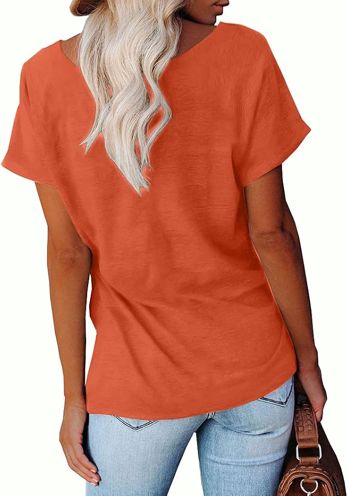 NIUBIA Women's T Shirts Summer Tops Simple Heart Graphic Shirts Sayings Short - Image 3
