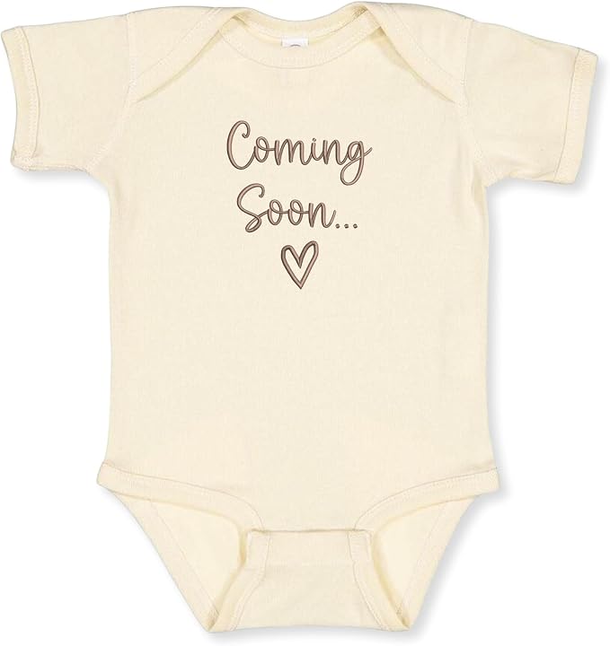COUPLEHOODIES Personalized Baby Onesie Bodysuit – Custom Embroidery Gift by COUPLEHOODIES