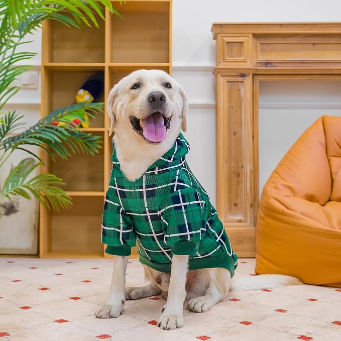 EXPAWLORER Plaid Dog Hoodie - Image 6