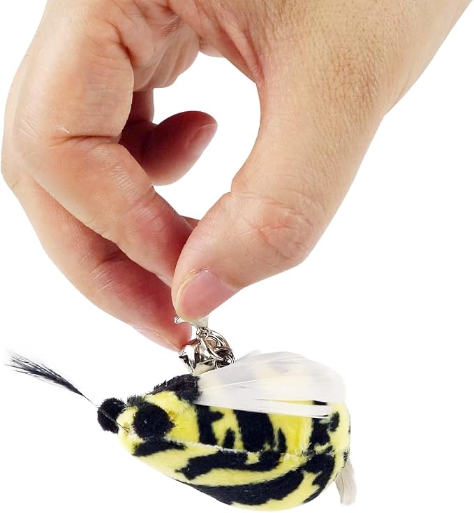 TTcat Cat Toy Replacement Cat Toy Refills, cat Wand Toy attachments - Image 4