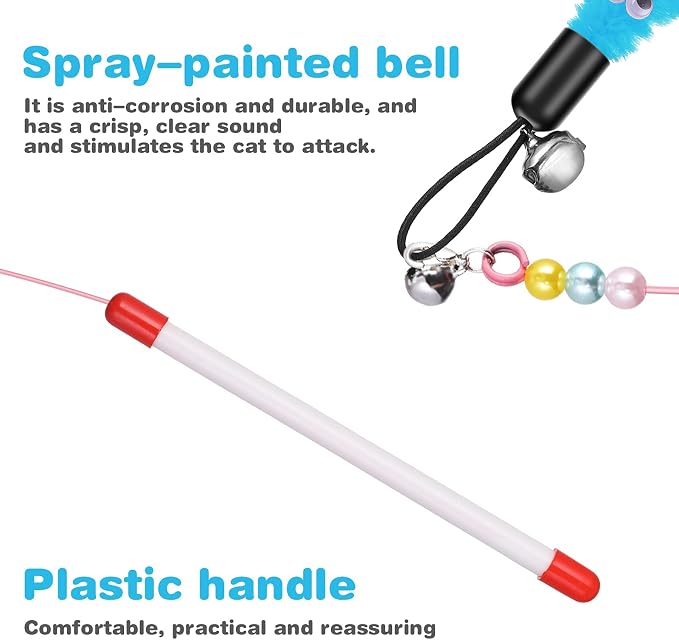 Cat Wand Toy Set - Image 5