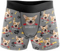 M YESCUSTOM Custom Faces Funny Short Briefs Gift by MYESCUSTOM