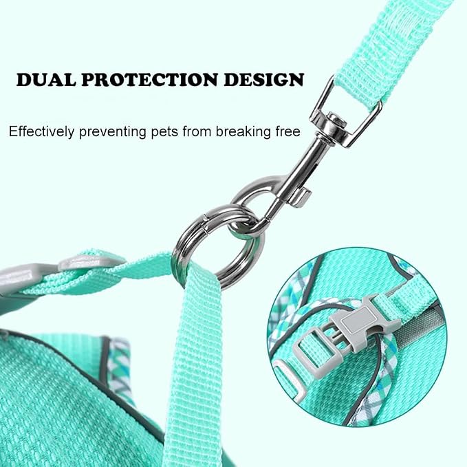 Dog Harness and Leash Set, No Pull Adjustable Reflective Pet Harness - Image 5