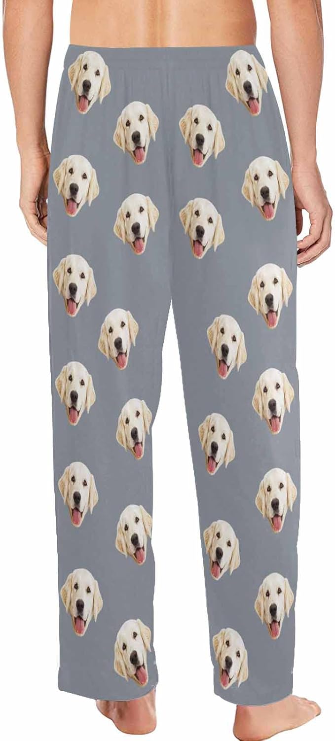 MyPupSocks Personalized Face Pajamas Pants Photo Pajama Bottoms - Image 2