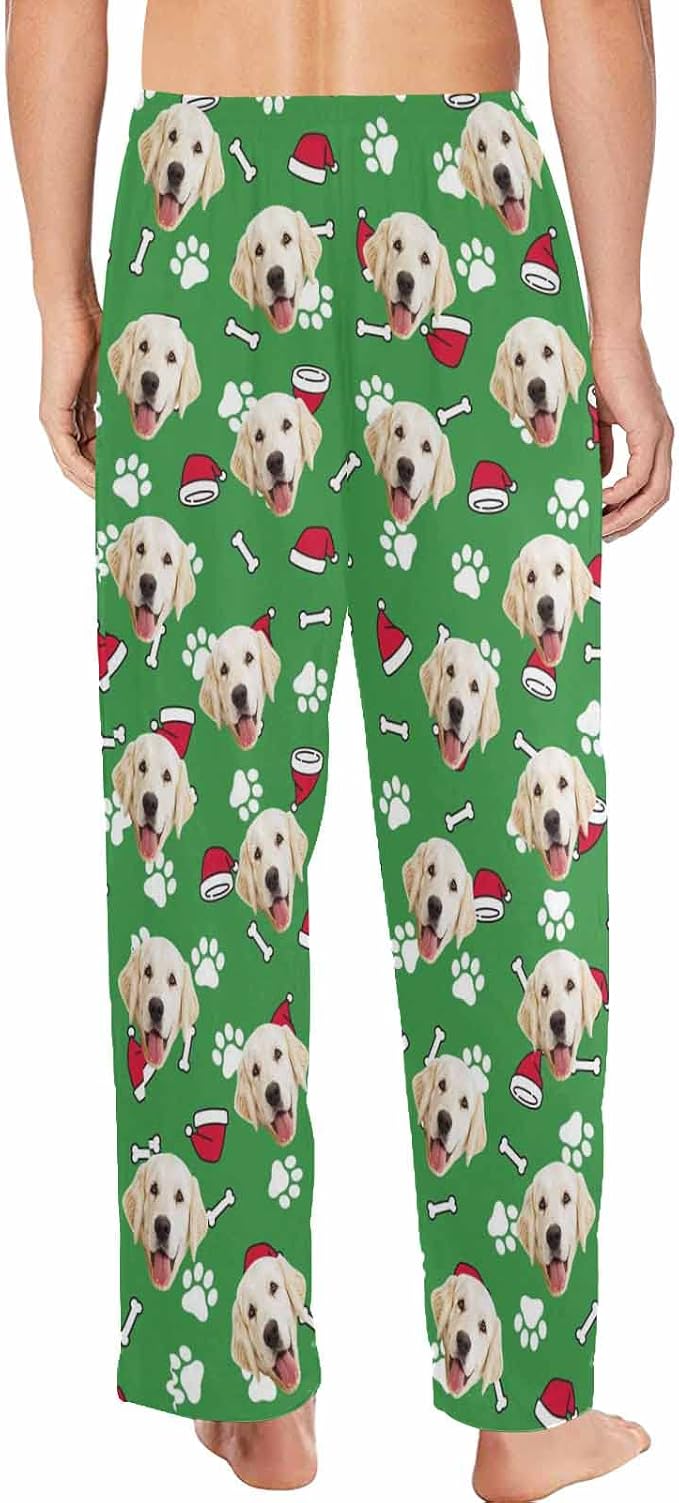 MyPupSocks Custom Pet Face Pajamas Pants Photo Pajama Bottoms - Image 2