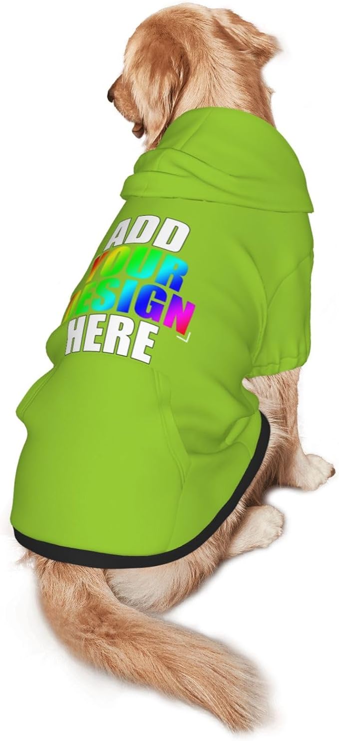 Personalized Pet Sweatshirt, Custom Dog Hooded - Image 2