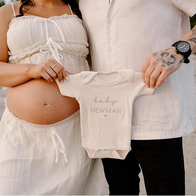 COUPLEHOODIES Personalized Baby Onesie Bodysuit – Custom Embroidery Gift - Image 7