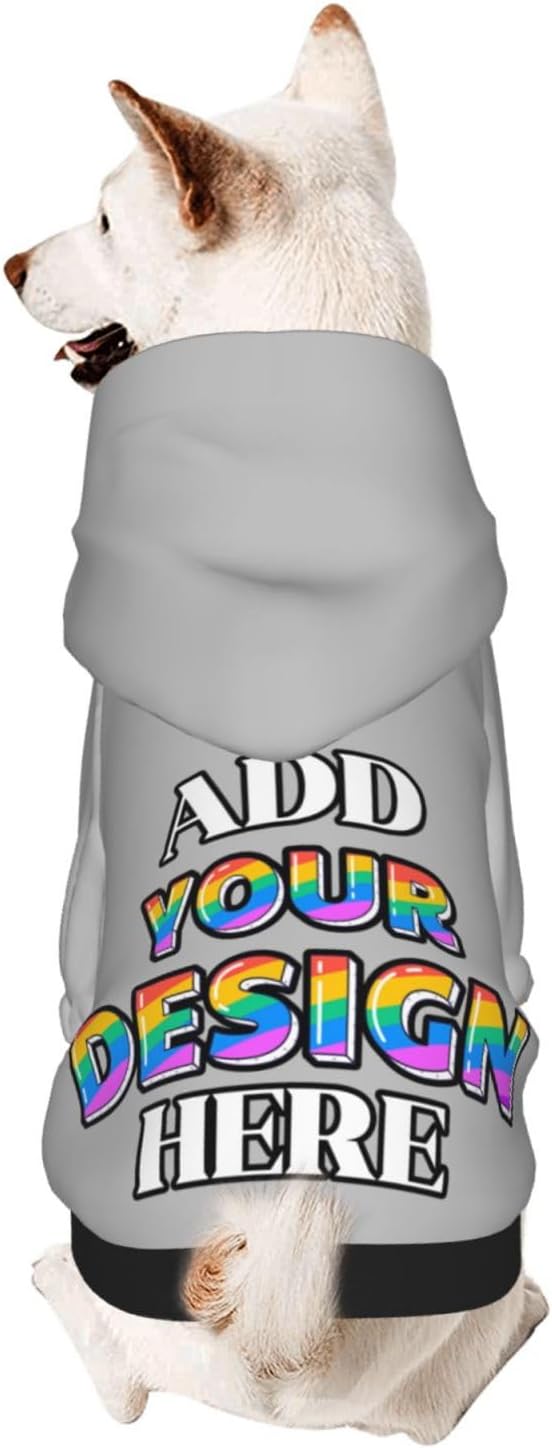 Dog Hoodie Design Your Own Personalized Pet Hoodies Small Pets Wear Shirt by Phyxara