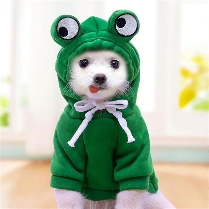 Dog Hoodies Clothes Autumn Winter Sweatshirts Teddy Bulldog Bulldog Clothing - Image 2