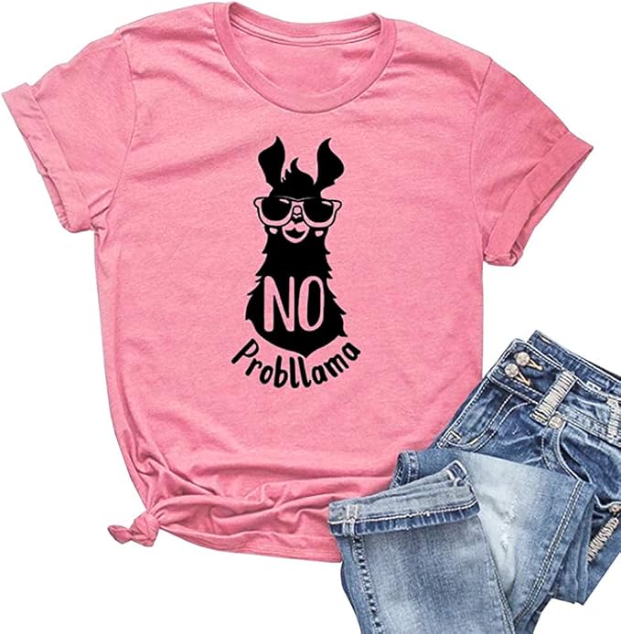 NIUBIA Women's T Shirts Summer Tops Simple Heart Graphic Shirts Sayings Short by NIUBIA