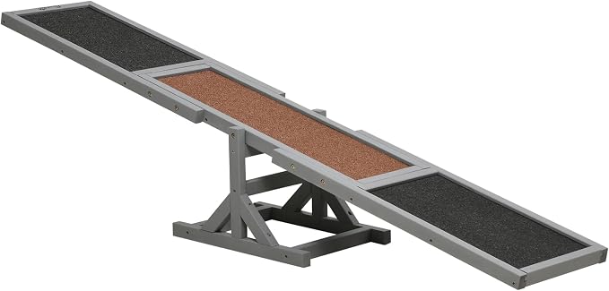 71" Wooden Dog Agility Seesaw for Training and Exercise - Image 8