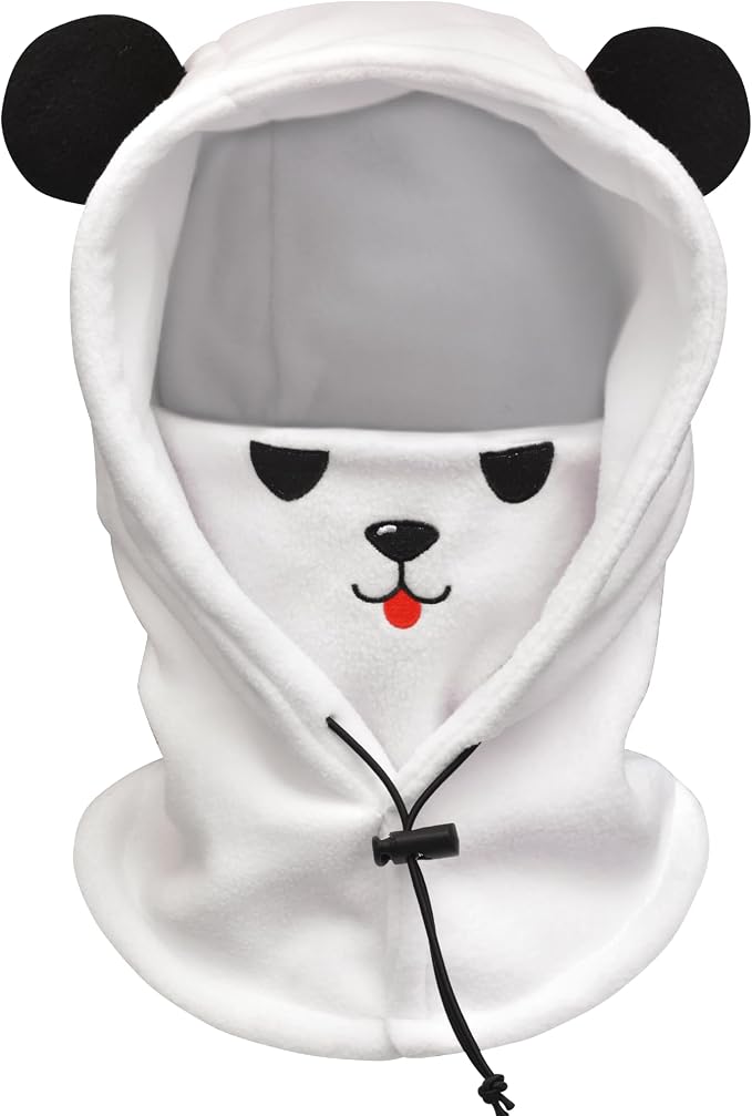 BLUEMARS Kids Winter Hat Balaclava, Fleece Cold-Weather Hood by BLUEMARS