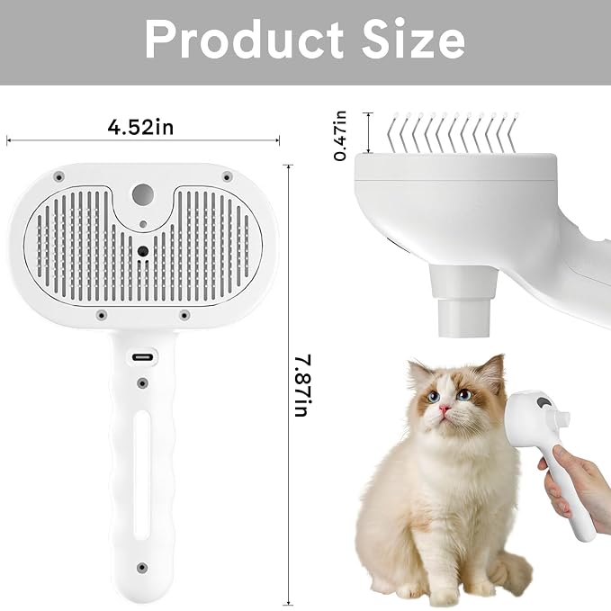 Pet Steam Brush for Dogs & Cats - Image 7