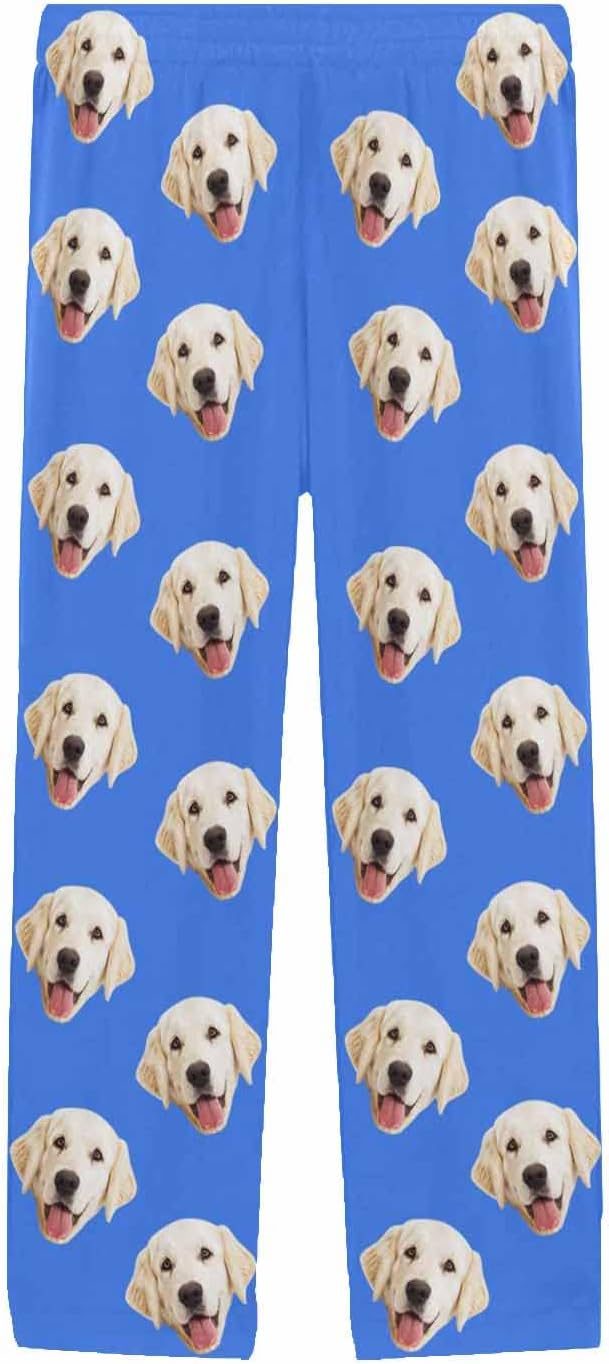 MyPupSocks Personalized Face Pajamas Pants Photo Pajama Bottoms - Image 3