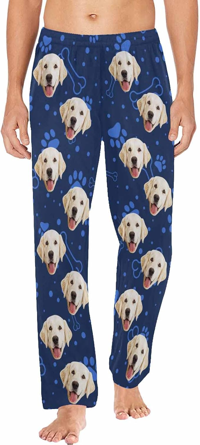 MyPupSocks Personalized Face Pajamas Pants Photo Pajama Bottoms by MyPupSocks