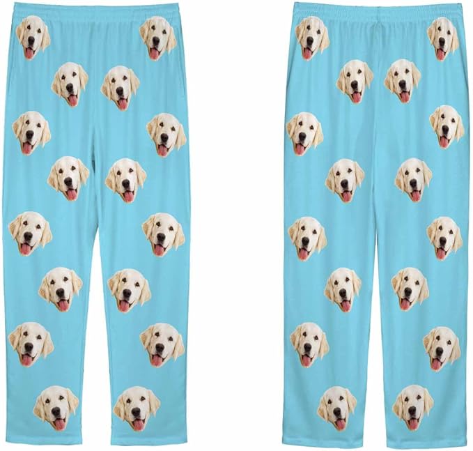 Custom Pajama Pants Women Personalized Face Pajamas Bottom Couple Pajama Pants - Image 6