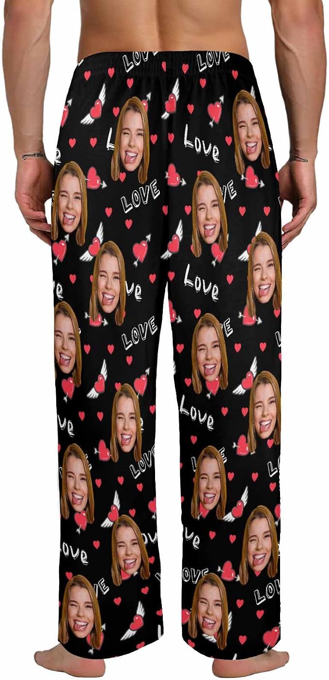 Artsadd Personalized Christmas Pajama Pants Socks - Image 6