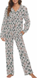 MyPupSocks Custom Face Pajamas for Women Set, Personalized Photo Long Sleepwear by MyPupSocks