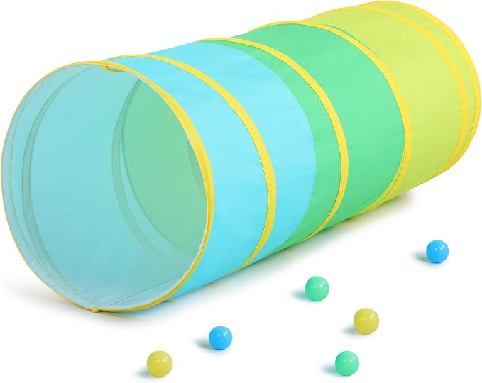 PigPigPen Kids Play Tunnel for Toddlers, Pop Up Tent for Babies or Dogs by PigPigPen