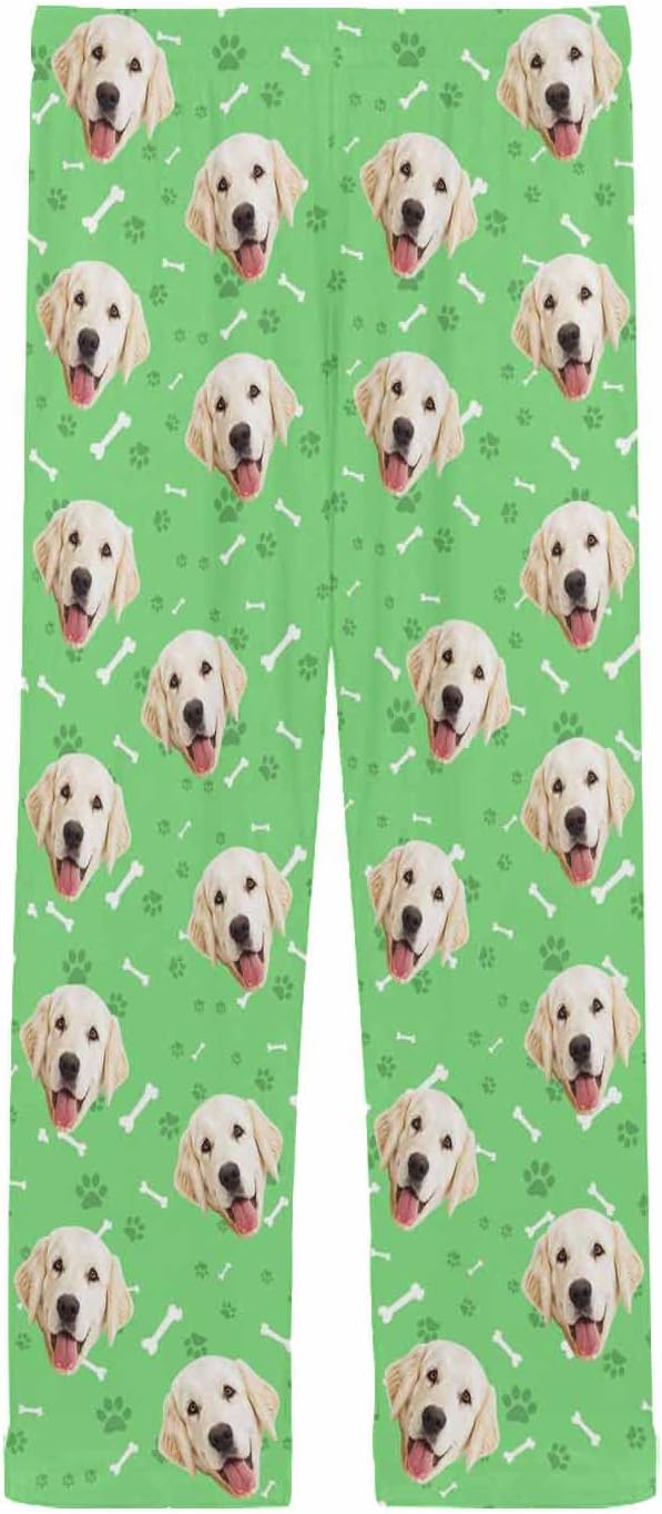 MyPupSocks Personalized Face Pajamas Pants Photo Pajama Bottoms - Image 4