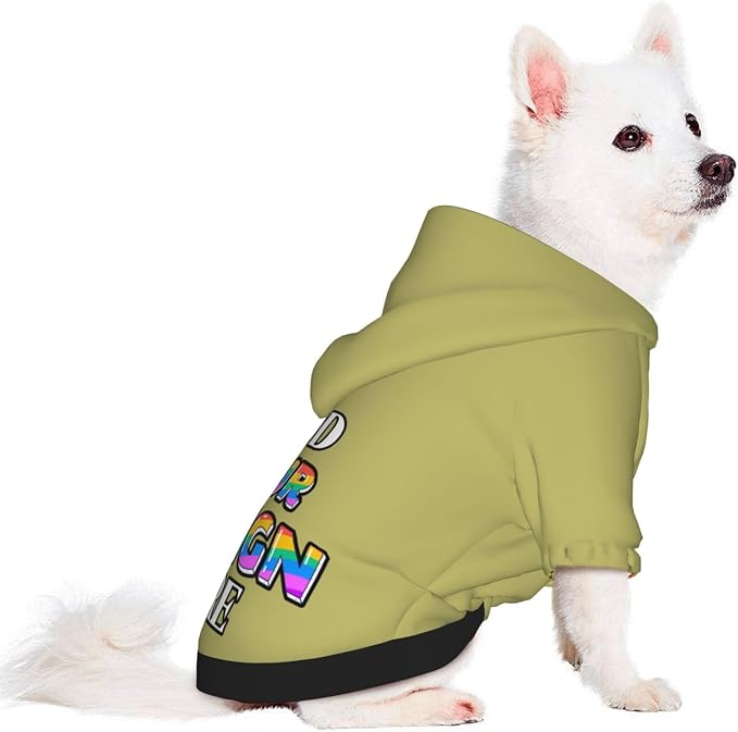 Dog Hoodie Design Your Own Personalized Pet Hoodies Small Pets Wear Shirt - Image 2