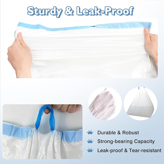100 Count Self-Cleaning Cat Litter Box Liners Compatible - Image 5