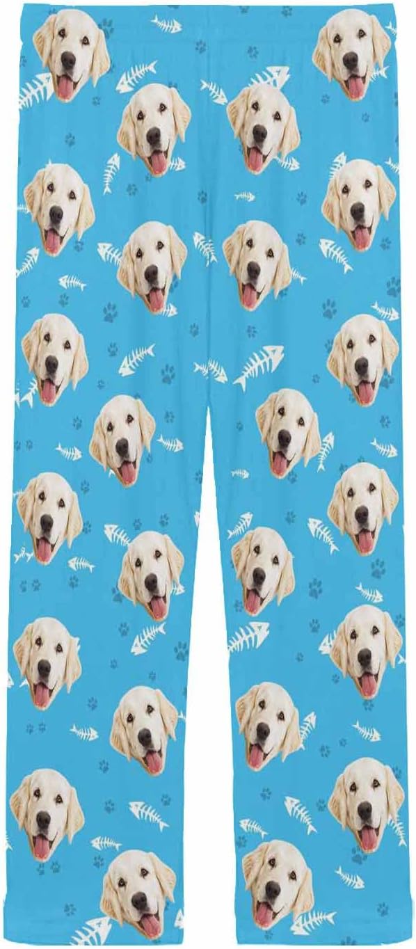MyPupSocks Custom Pet Face Pajamas Pants Photo Pajama Bottoms - Image 4