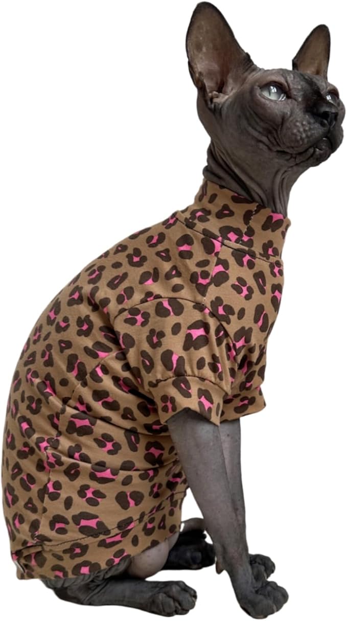 Limited Edition Sphynx Cat Cotton T-Shirts Hairless Cat Sweatshirt Pet Kitten by Kitipcoo