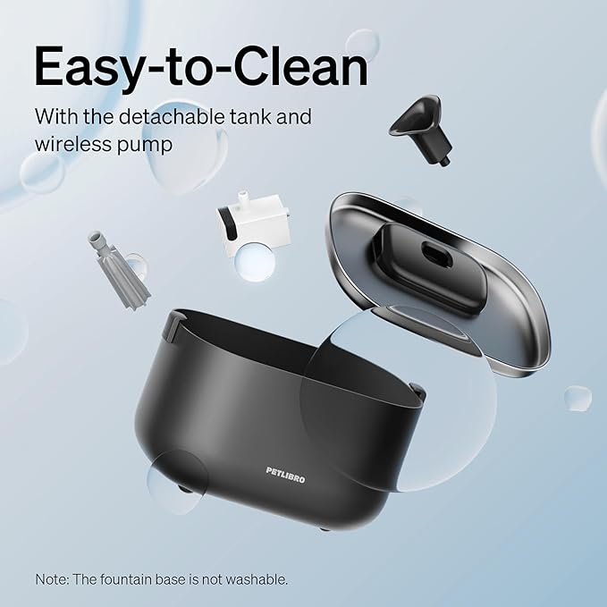 PETLIBRO Cat Water Fountain, App Monitoring Pet Fountains - Image 4