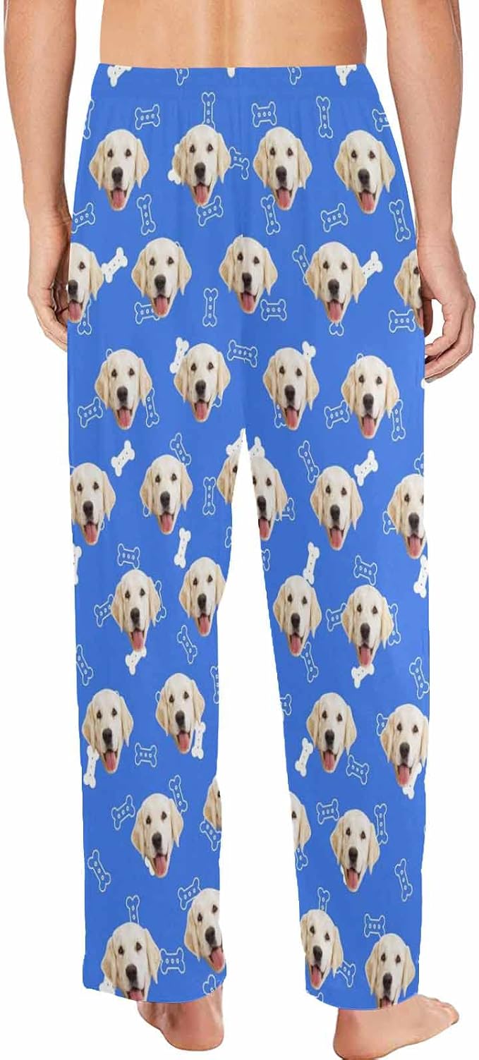 MyPupSocks Customized Face Pajamas Pants Photo Pajama Bottoms - Image 2