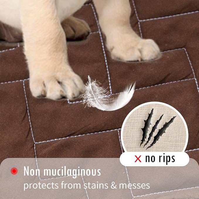 fuguitex Waterproof Dog Bed Cover Couch Cover - Image 5
