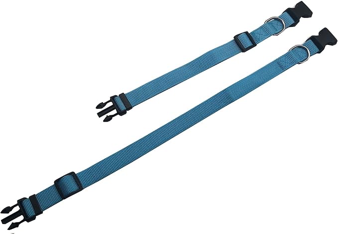 Adjustable Nylon Dog Collar, Nylon pet Collar 1 Inch 3/4 Inch 5/8 Inch Wide - Image 4
