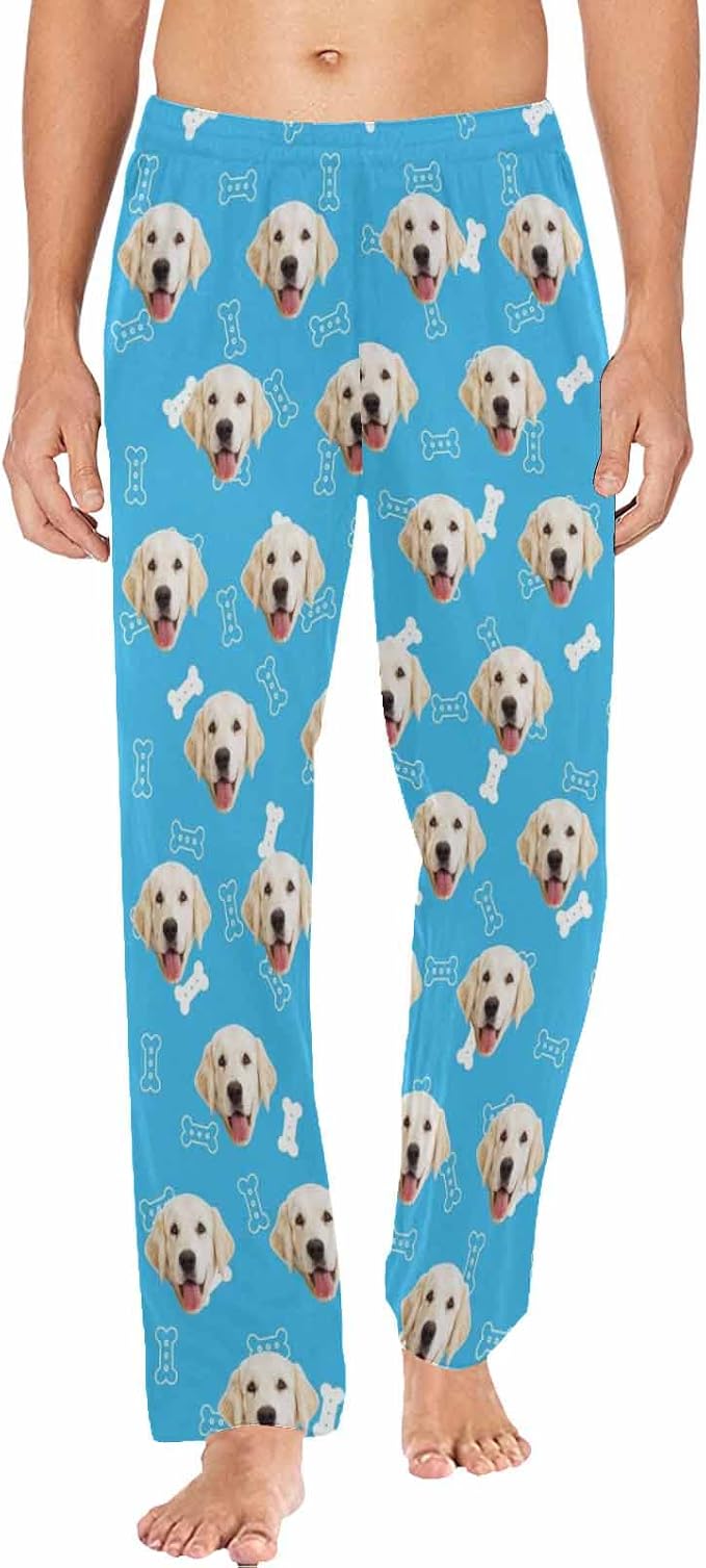 MyPupSocks Customized Face Pajamas Pants Photo Pajama Bottoms by MyPupSocks
