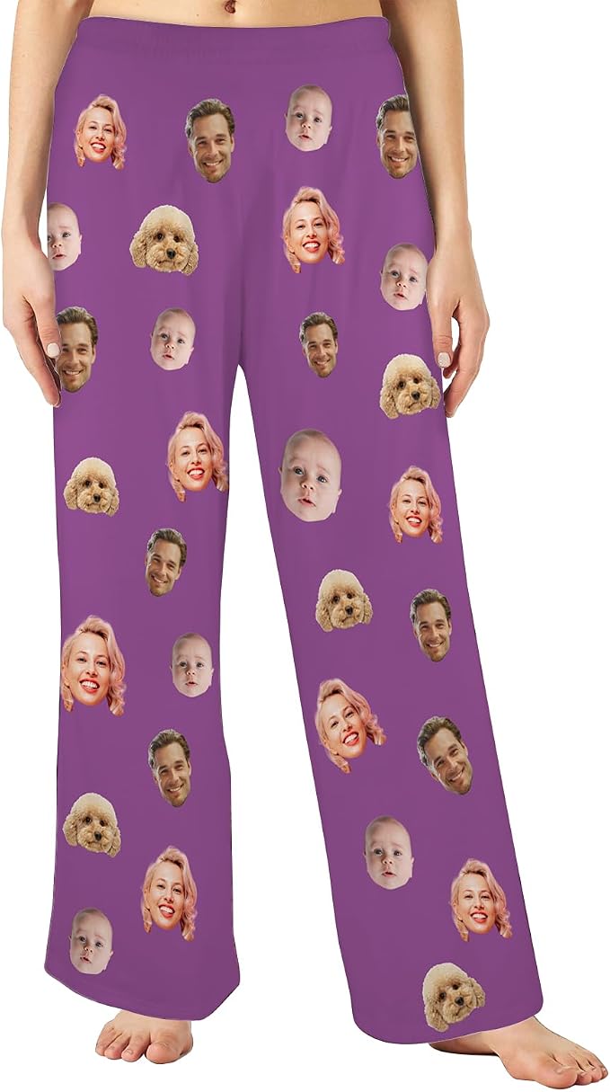 Personalized Pajamas, Custom Pajama Pants by BTPEStylishCreations