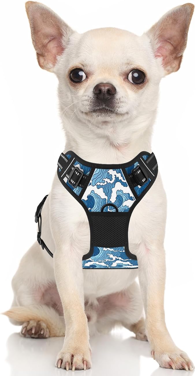 Rnivvi No Pull Dog Harness, Cute Reflective Extra Small Sized Puppy Harness - Image 2