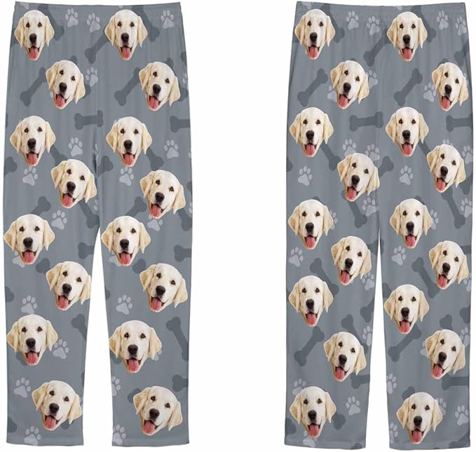 Custom Pajama Pants Women Personalized Face Pajamas Bottom Couple Pajama Pants - Image 6
