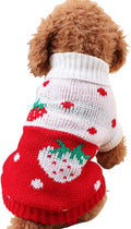 CHBORCHICEN Pet Dog Sweaters Classic Knitwear Turtleneck Winter Warm Puppy by CHBORCHICEN