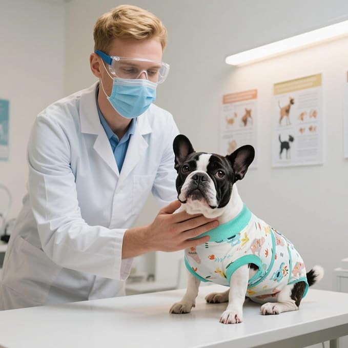 Kuoser Recovery Suit for Dogs Cats After Surgery, Professional Pet Recovery - Image 6