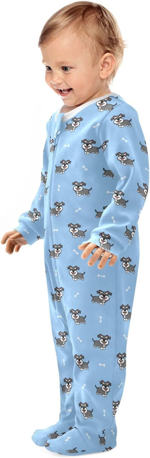 Baby Sleepers For Girl Boys Newborn Baby Play One-Piece Footies For 0-24 Months - Image 3