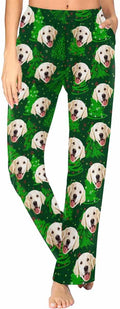 Custom Face Pajamas Pants Personalized Nightwear Bottoms by MyPupSocks