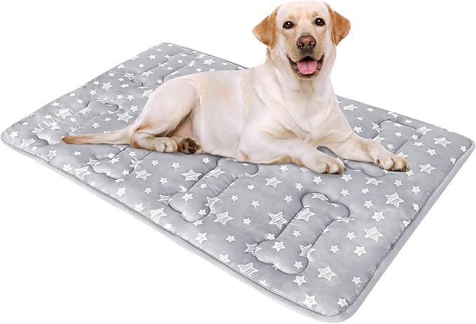 Dog Crate Bed Mat, Soft Dog Bed Mat by Moonsea
