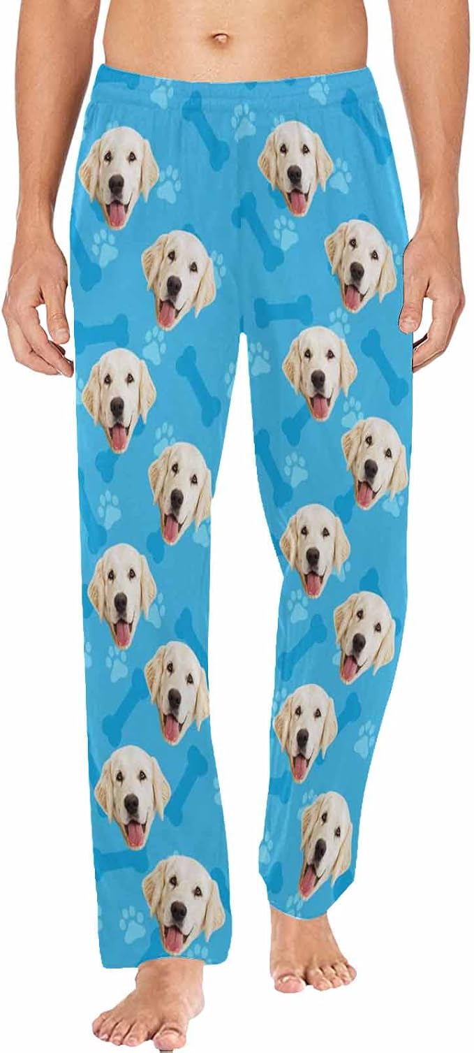 MyPupSocks Customized Face Pajamas Pants Photo Pajama Bottoms by MyPupSocks