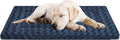Washable Dog Bed Plush Orthopedic Outdoor Crate Mat by Unknown
