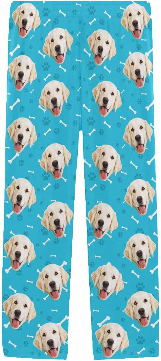 MyPupSocks Personalized Face Pajamas Pants Photo Pajama Bottoms - Image 3