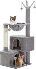 45-Inch Small Cat Tree with 2 Condos by PURRPURCAT