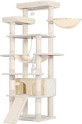 Heybly Tall Cat Tree, 78-inch Multi-Level Cat Tower by HEYBLY