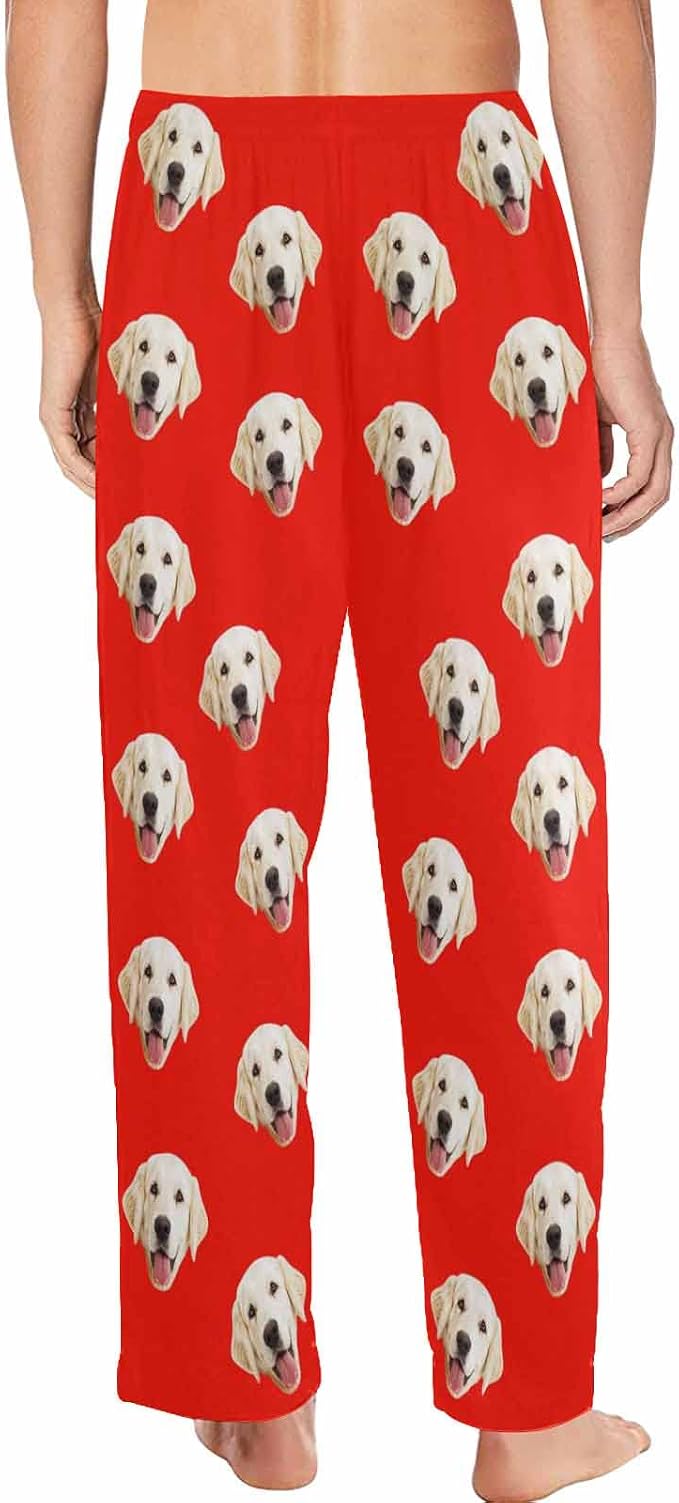 MyPupSocks Personalized Face Pajamas Pants Photo Pajama Bottoms - Image 2