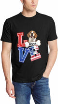Custom T Shirts with Face Photo Text Pet Shirt by Artsadd
