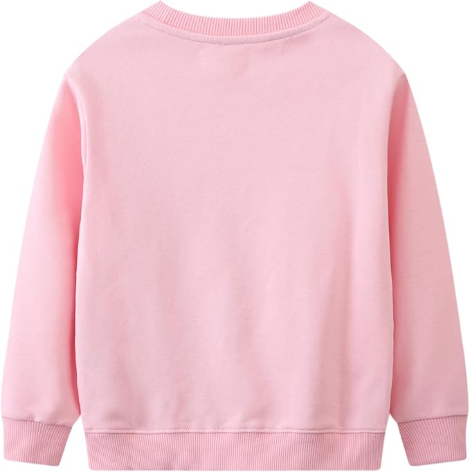 Bumeex Toddler Girl Sweatshirt Clothes Outfit, Cotton Crewneck Christmas - Image 3